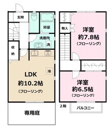 フィールドアイランドＡ棟の物件間取画像